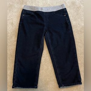 Justice Blue Jean Capris Pants - Size 14